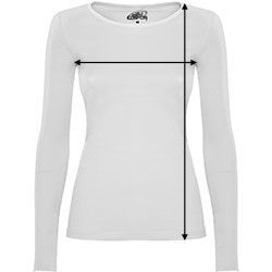 CAMISETA MANGA LARGA EXTREME MUJER BLANCO