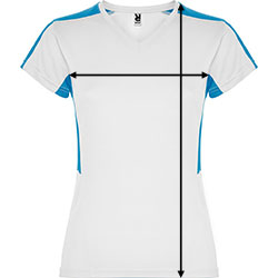 Camiseta técnica feminina Suzuka – Como medir