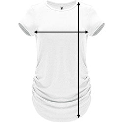 Camiseta técnica feminina Aintree - Como medir