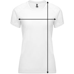 Camiseta técnica Bahrain Woman - Como medir