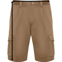 Pantalón corto bolsillos Vitara - Como medir