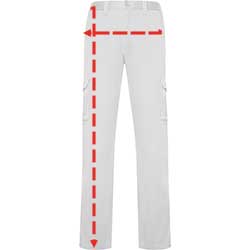 Pantalón laboral Daily Stretch - Como medir