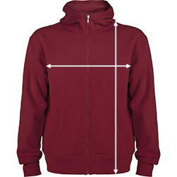 Sudadera capucha Montblanc - Como medir