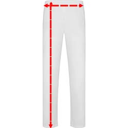 Pantalón laboral unisex Rochat - Como medir