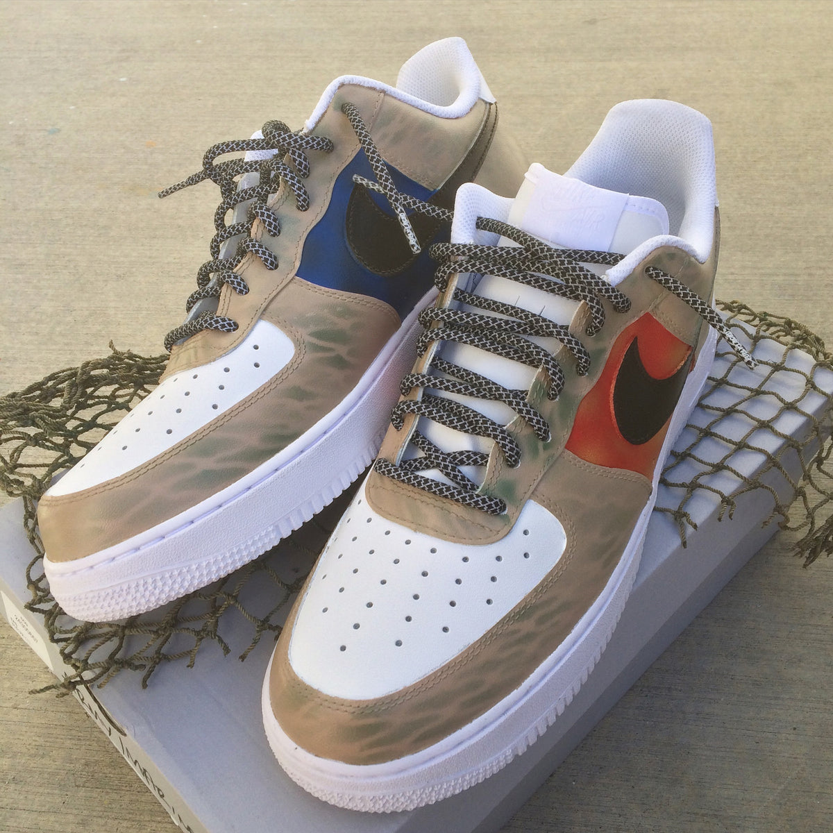 American Hero - Custom Nike AF1s – B Street Shoes