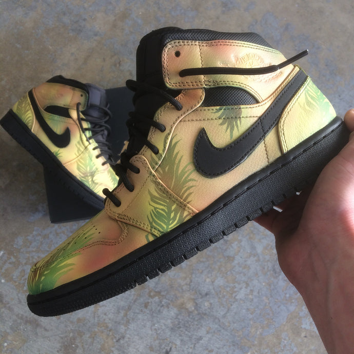 custom painted air jordan 1