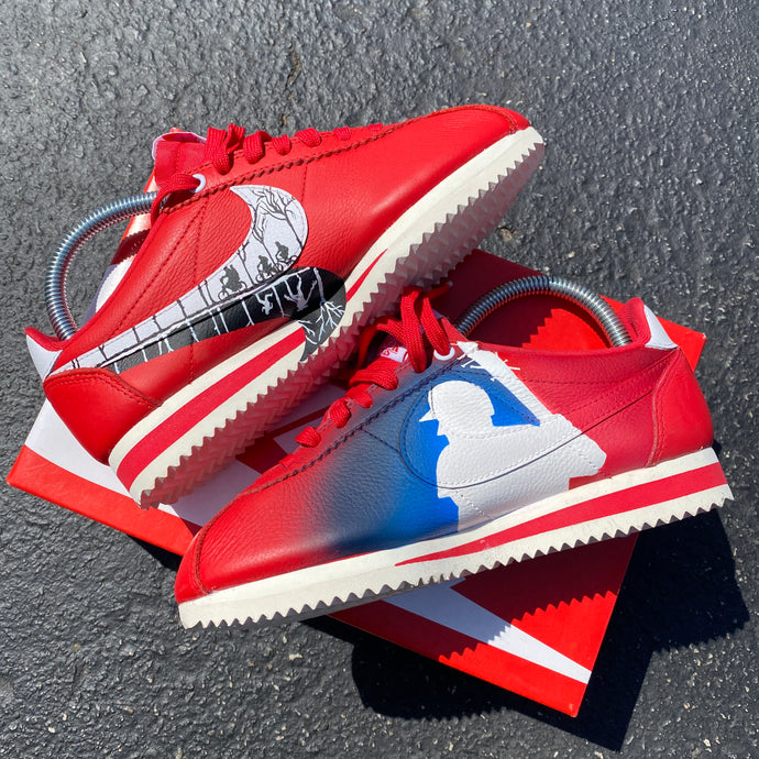 custom cortez nike shoe