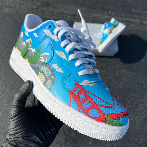 Salesforce Theme Custom Jordans and Air Force 1 Sneakers – B Street Shoes