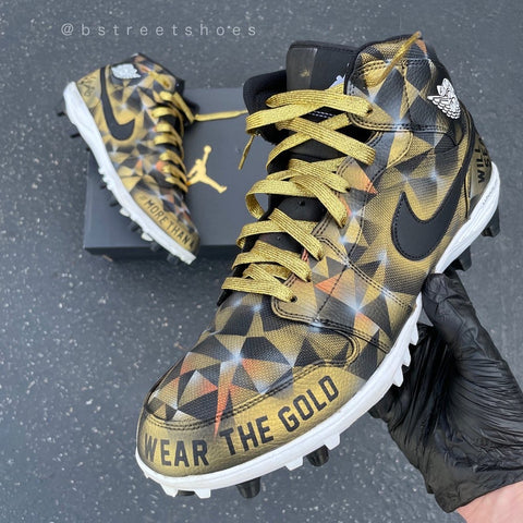 Custom Painted Football Cleats from My Cause My Cleats 2020 – B