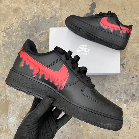 Custom Painted Blood Drip Nike AF1