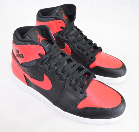 Jordan 1 Retro, Custom Jordan Sneakers, Hand Painted Trainers, Jordan 1 Bred, B Street Shoes