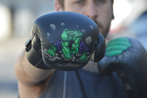 Custom Boxing Gloves, The Incredible Hulk