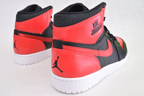 Jordan 1 Retro, Custom Jordan Sneakers, Hand Painted Trainers, Jordan 1 Bred, B Street Shoes