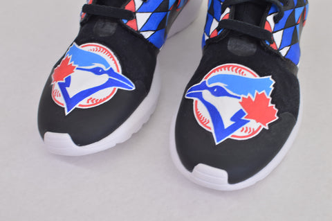 custom roshe one, painted nike roshe, hand pained nike roshe one, bstreetshoes, custom roshe run, toronto blue jays