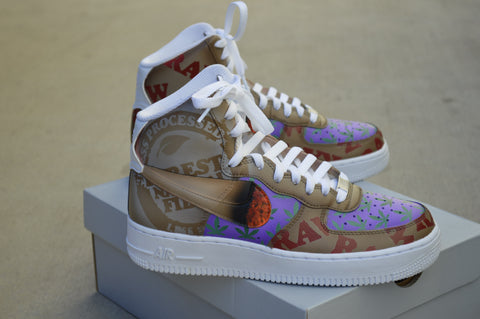 custom painted sneakers