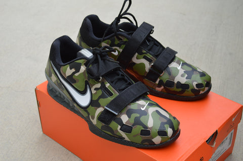 nike camo weightlifting shoes