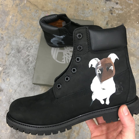 custom painted timberland boots