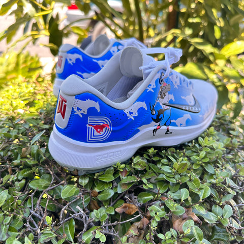customized golf sneakers painted women