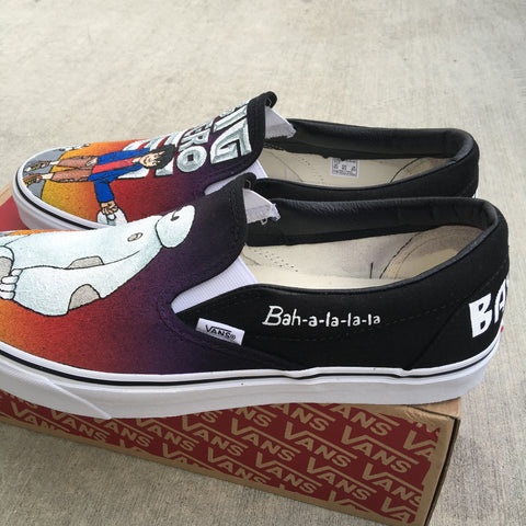 Baymax, hiro, big hero 6, custom vans, 