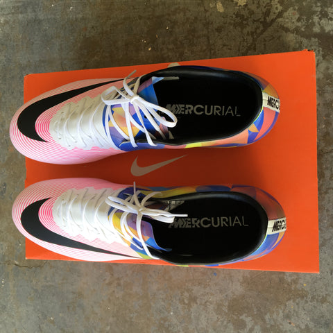 Custom Nike Cleats, Hand Painted Cleats, Nike Soccer Cleats, Nike Mercurial Cleats