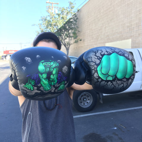 Custom Boxing Gloves, The Incredible Hulk