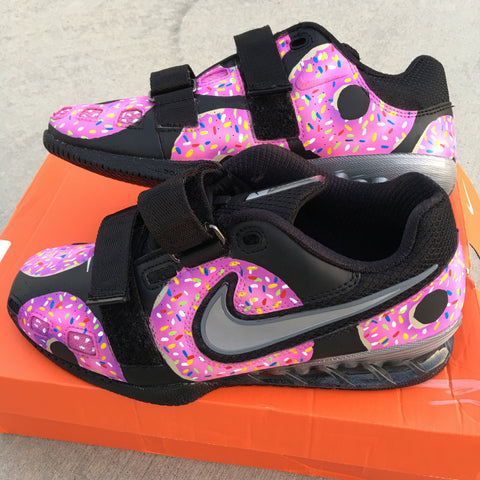 Pink Sprinkles Nike Romaleos 2