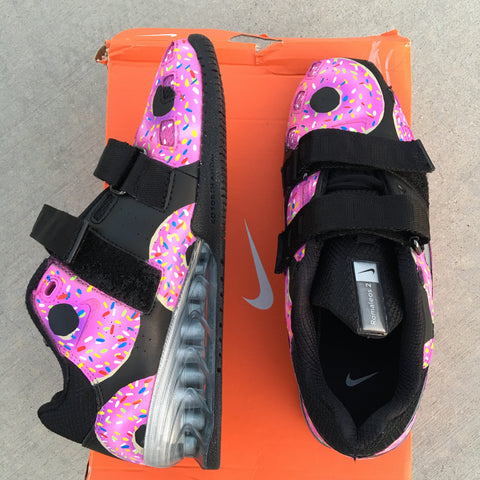 Pink Sprinkles Nike Romaleos 2