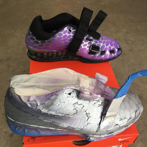 amanecer Buzo explosión Custom Nike Romaleos 2 - How To Paint Custom Lifters – B Street Shoes