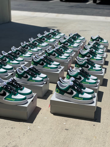 Customized Veeam Nike AF1s – B Street Shoes