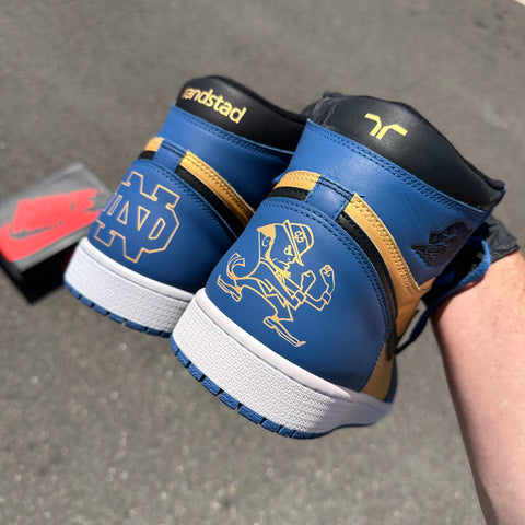 Custom Notre Dame Jordans