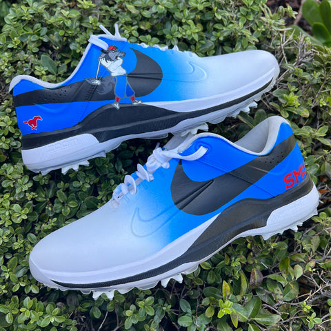 painted golf cleats gift