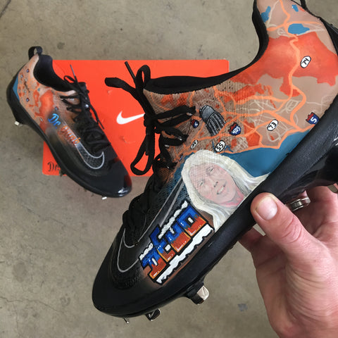 custom cleat painting