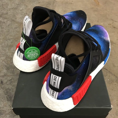 Custom Painted Adidas Galaxy NMD_XR1's – B Street Shoes