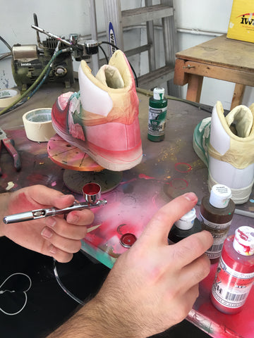 How To Paint Leather Nikes