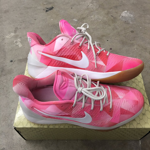 Custom Painted Pink Prism Kobe's – B Street Shoes