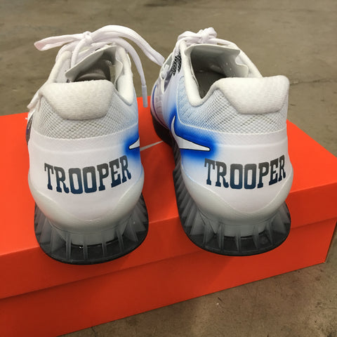 Custom Painted Trooper Shoes