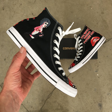 Custom Painted Rocky Horror Picture Show Chucks