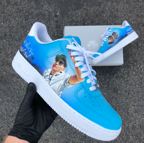 Our Day One Cousin- Custom Painted Dedication Air Force 1's – B Street ...