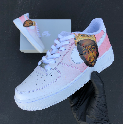 tupac custom shoes