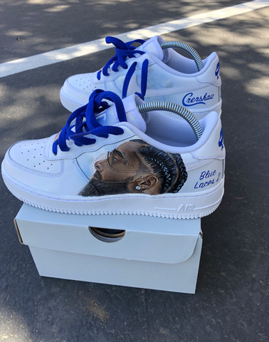 Nipsey Hussle Custom Shoes