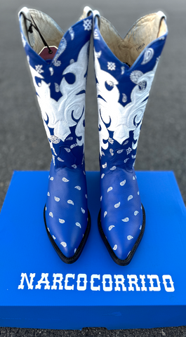 Custom Painted Cowboy Boots