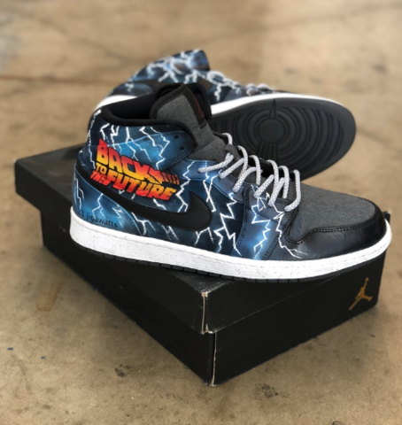 jordan back to the future shoes