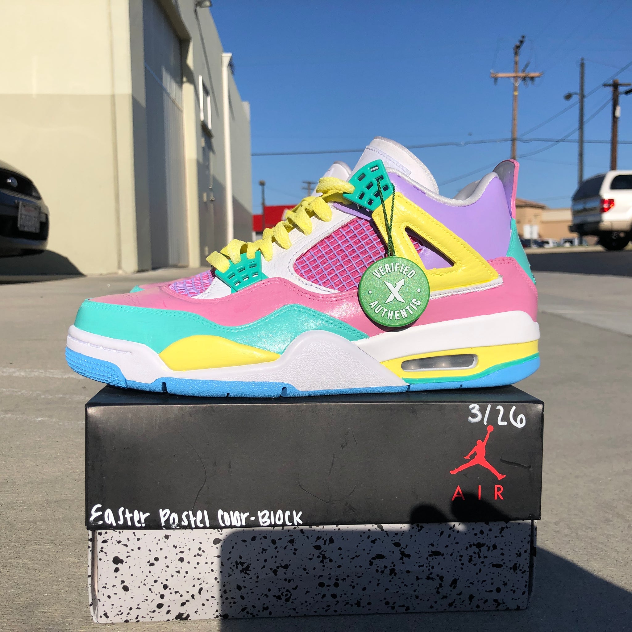 Easter Jordan 4s - Custom Order - Mens 