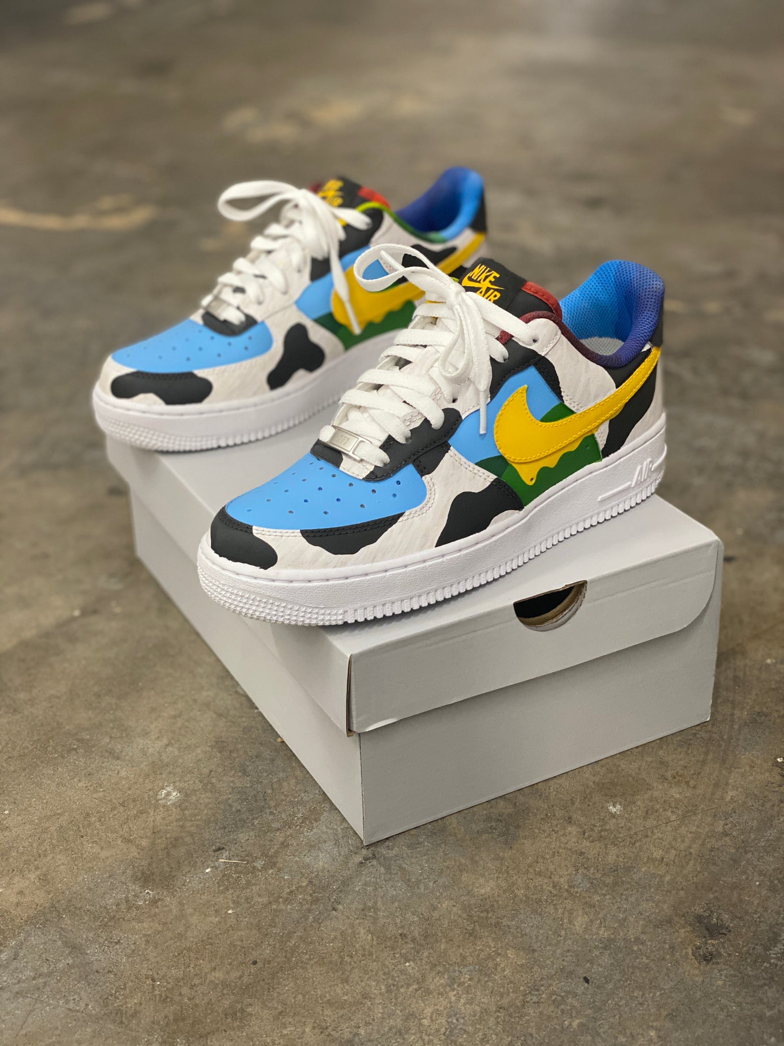 custom painted air force ones