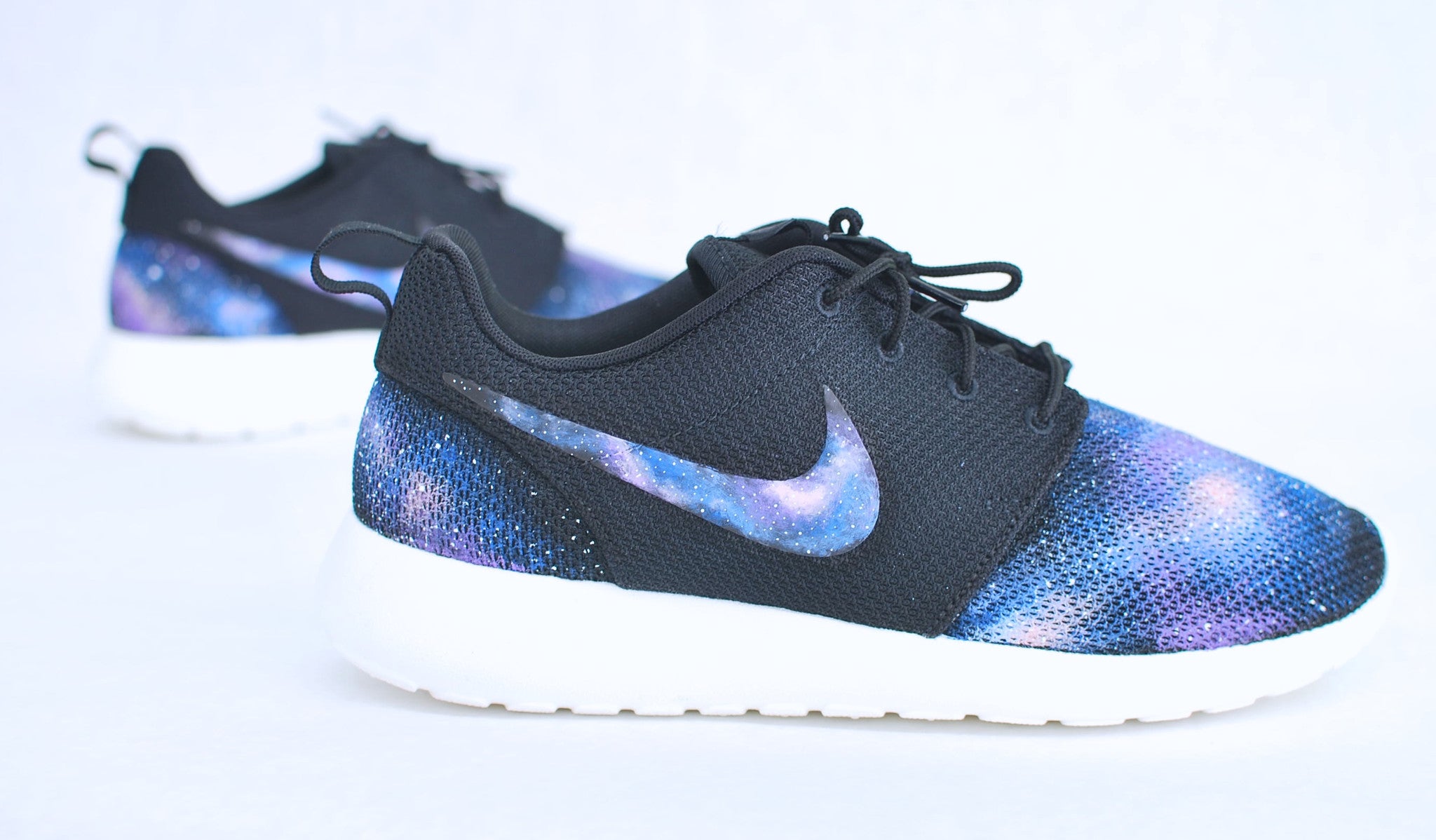 Custom Nike Roshe One - Hand Painted Galaxy – B Shoes
