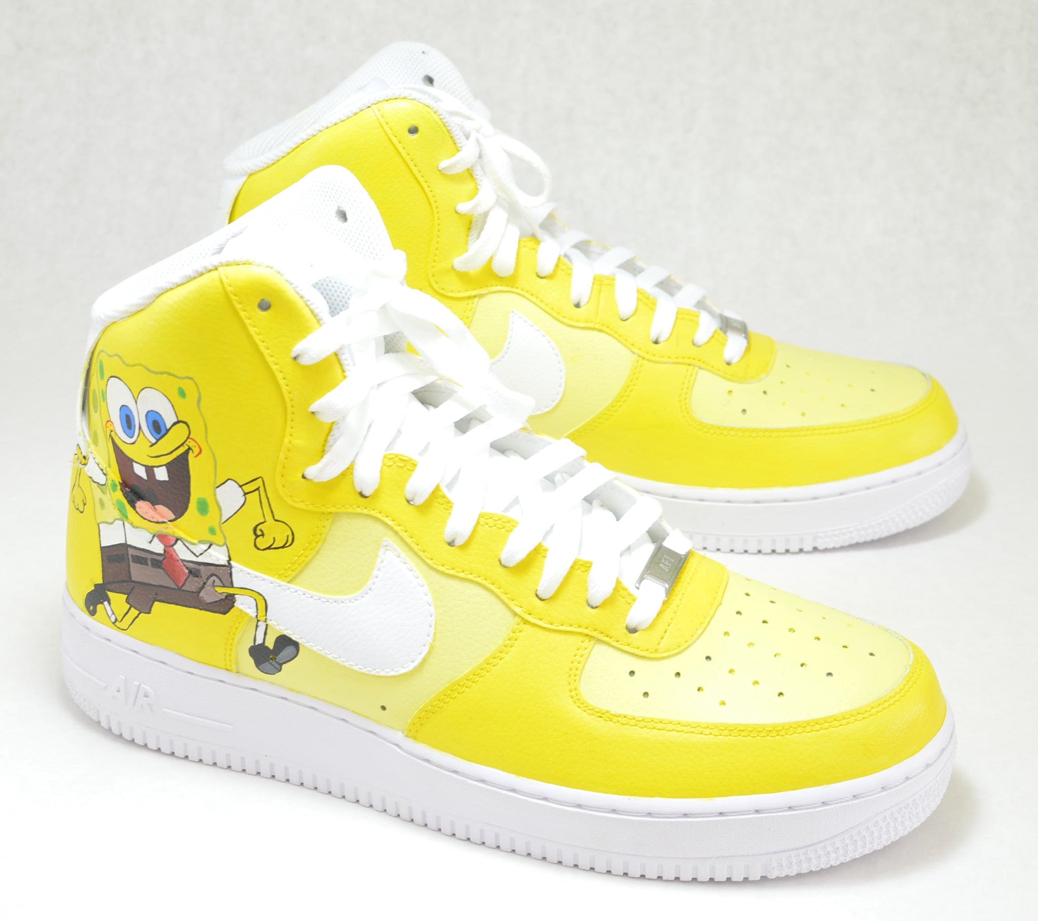 custom spongebob shoes air force 1