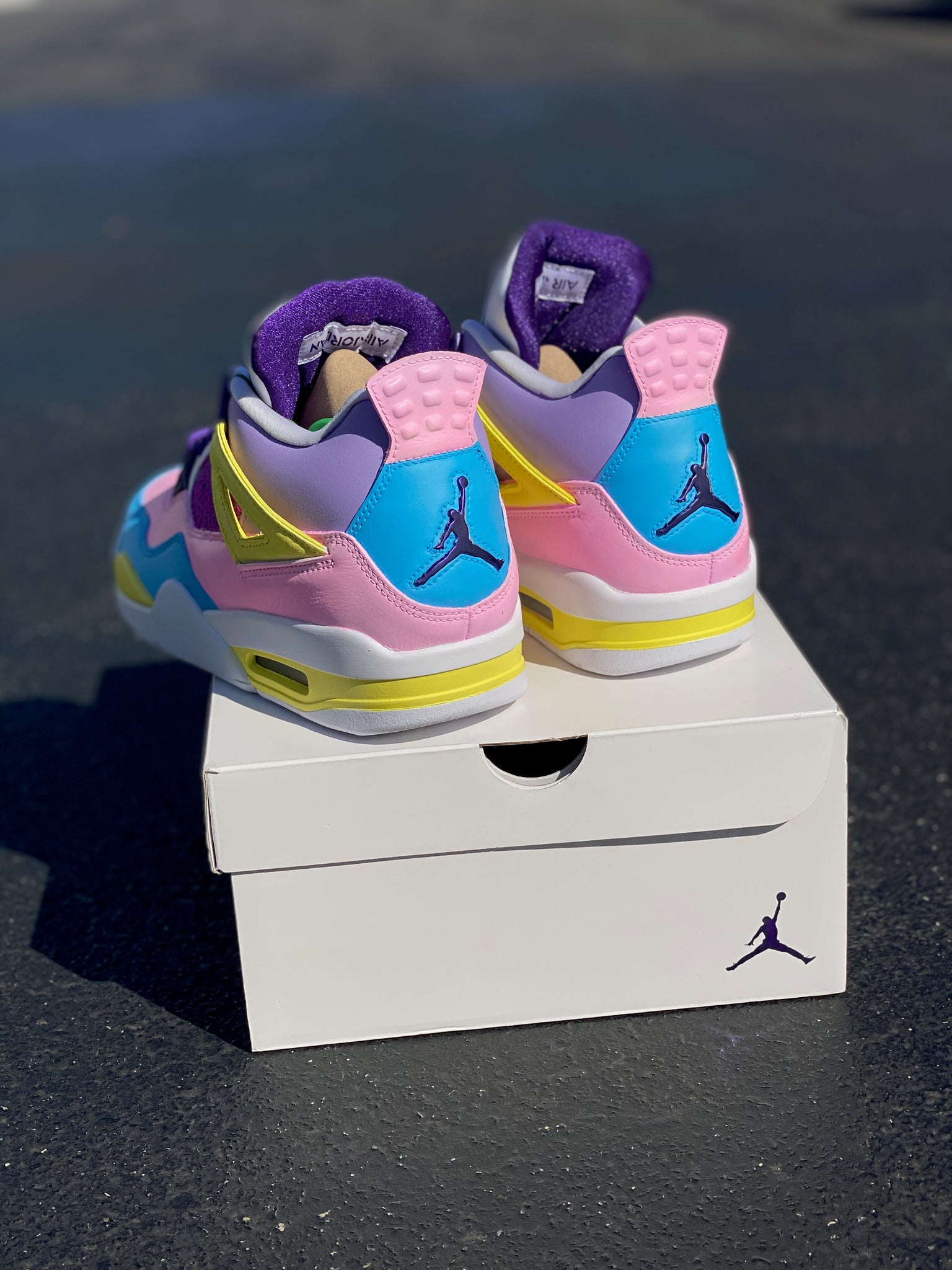 Nike Jordan 4 Easter Colors Theme v.2 