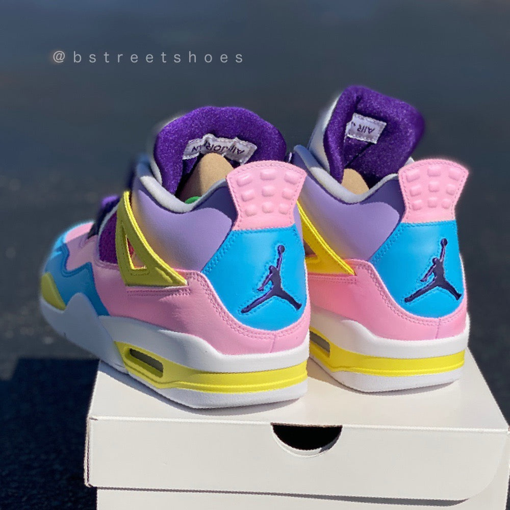 Nike Jordan 4 Easter Colors Theme v.2 