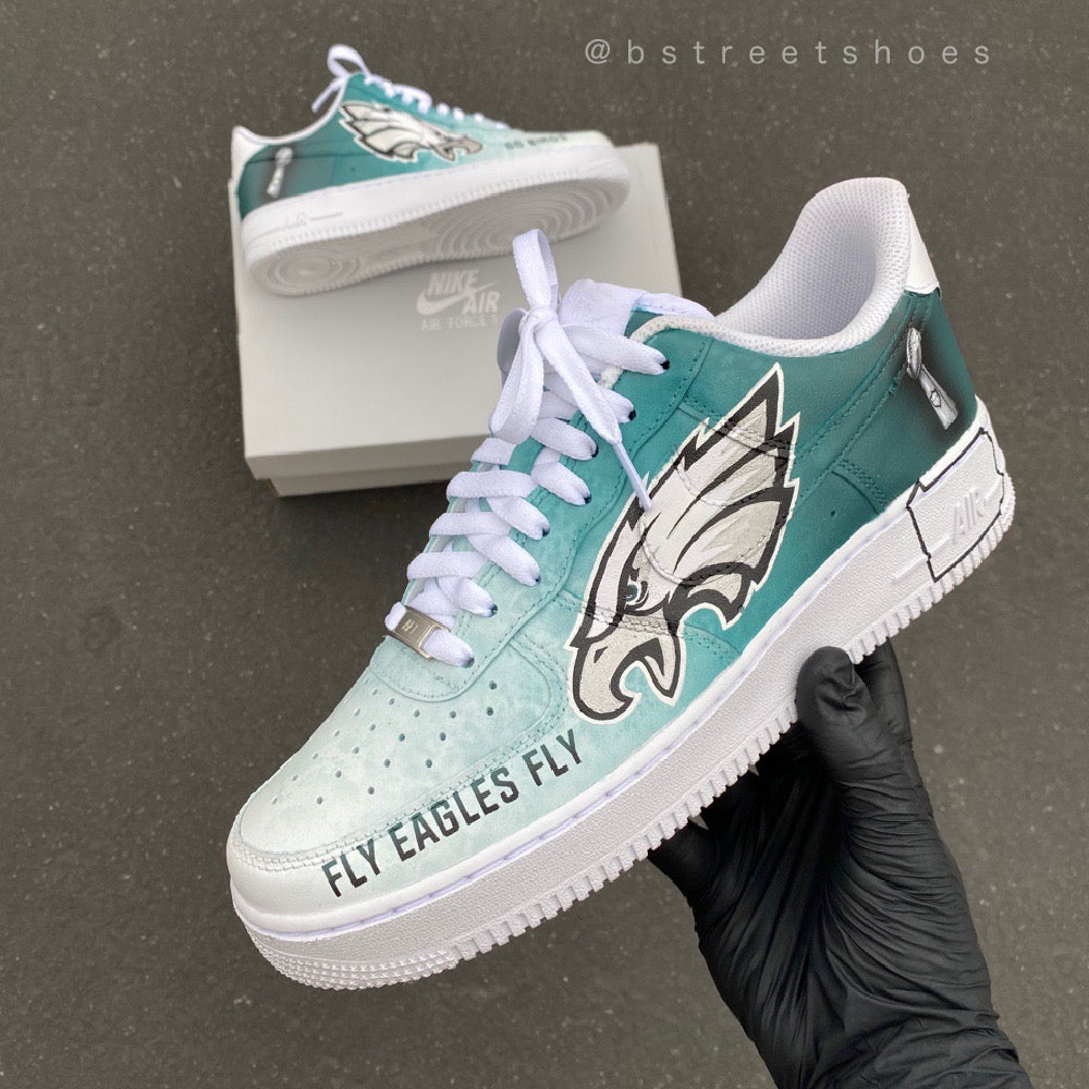 custom philadelphia eagles jordans