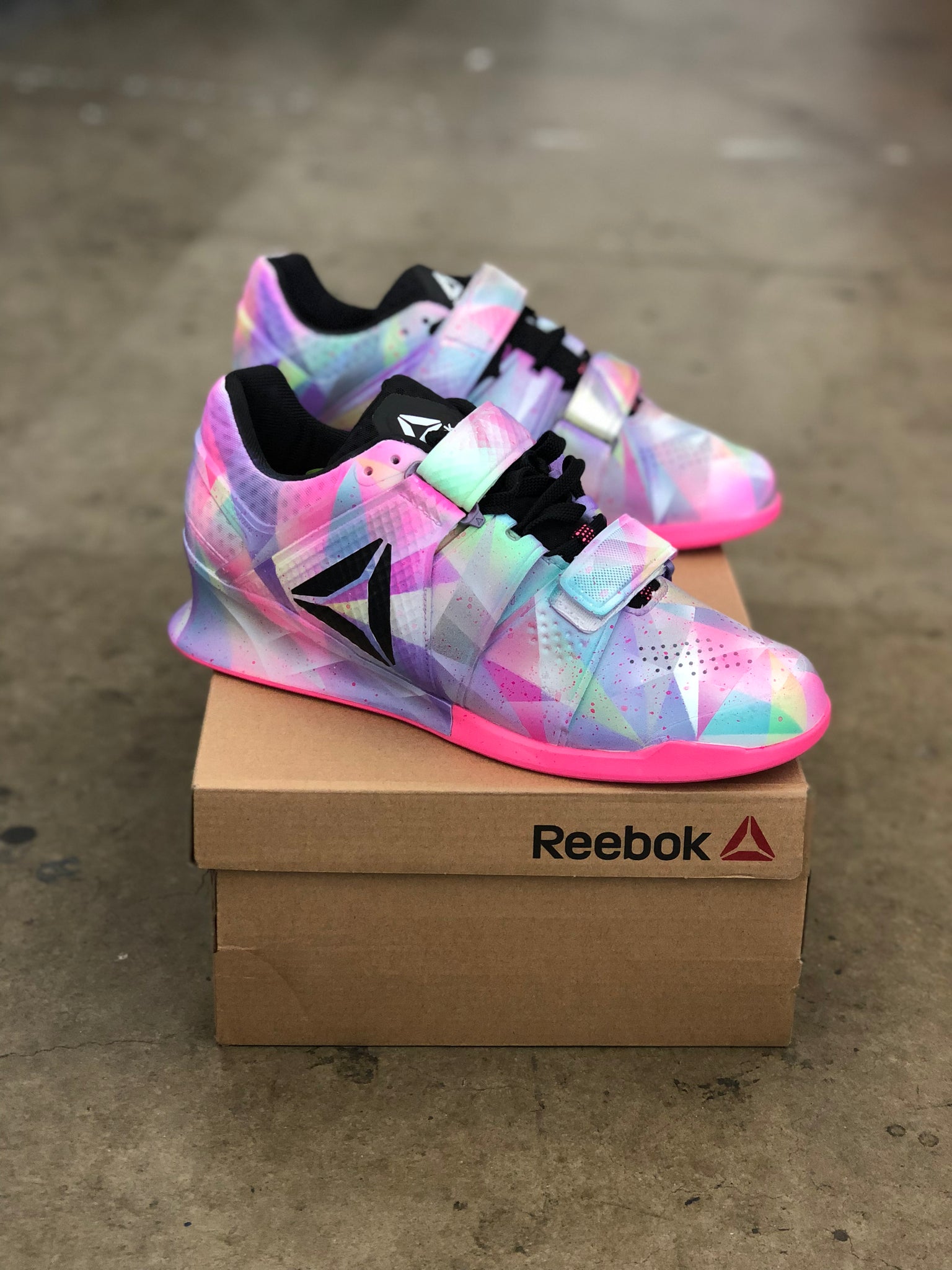 reebok legacy lifter women's pink